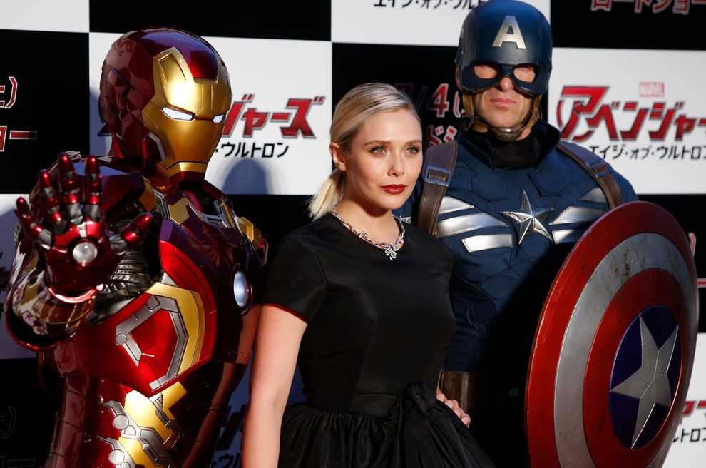 Elizabeth Olsen smo lahko med drugim gledali v filmu CAPTAIN AMERICA