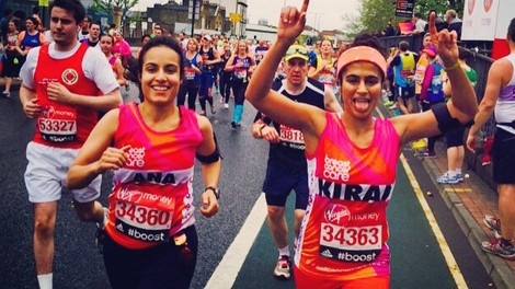 Ta punca je v času menstruacije brez zaščite pretekla maraton