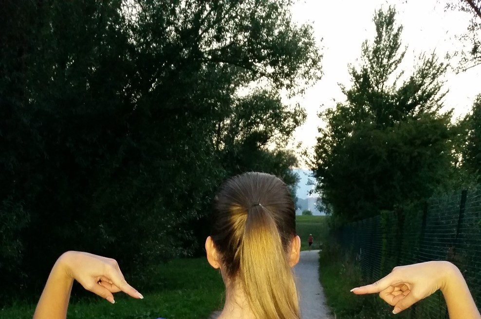 Ojoj ... zgodila se mi je prva tekaška poškodba (foto: Špela Hiršel)