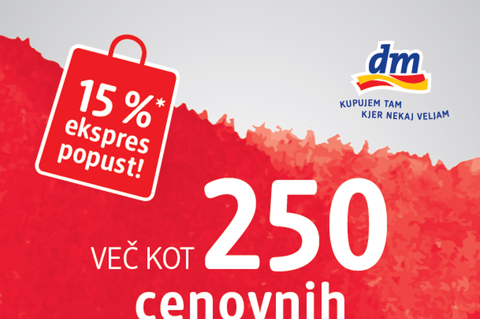 dm - cenovni bonbončki (foto: dm drogerie markt)
