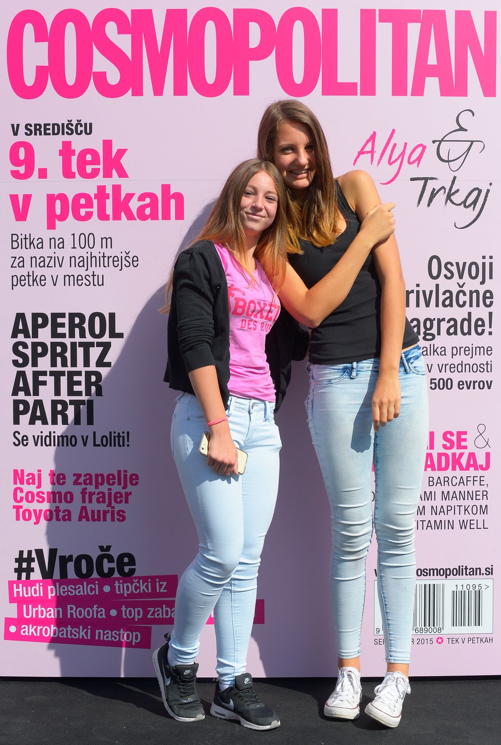 Tek v petkah 2015: Poišči se na fotkah za naslovnico