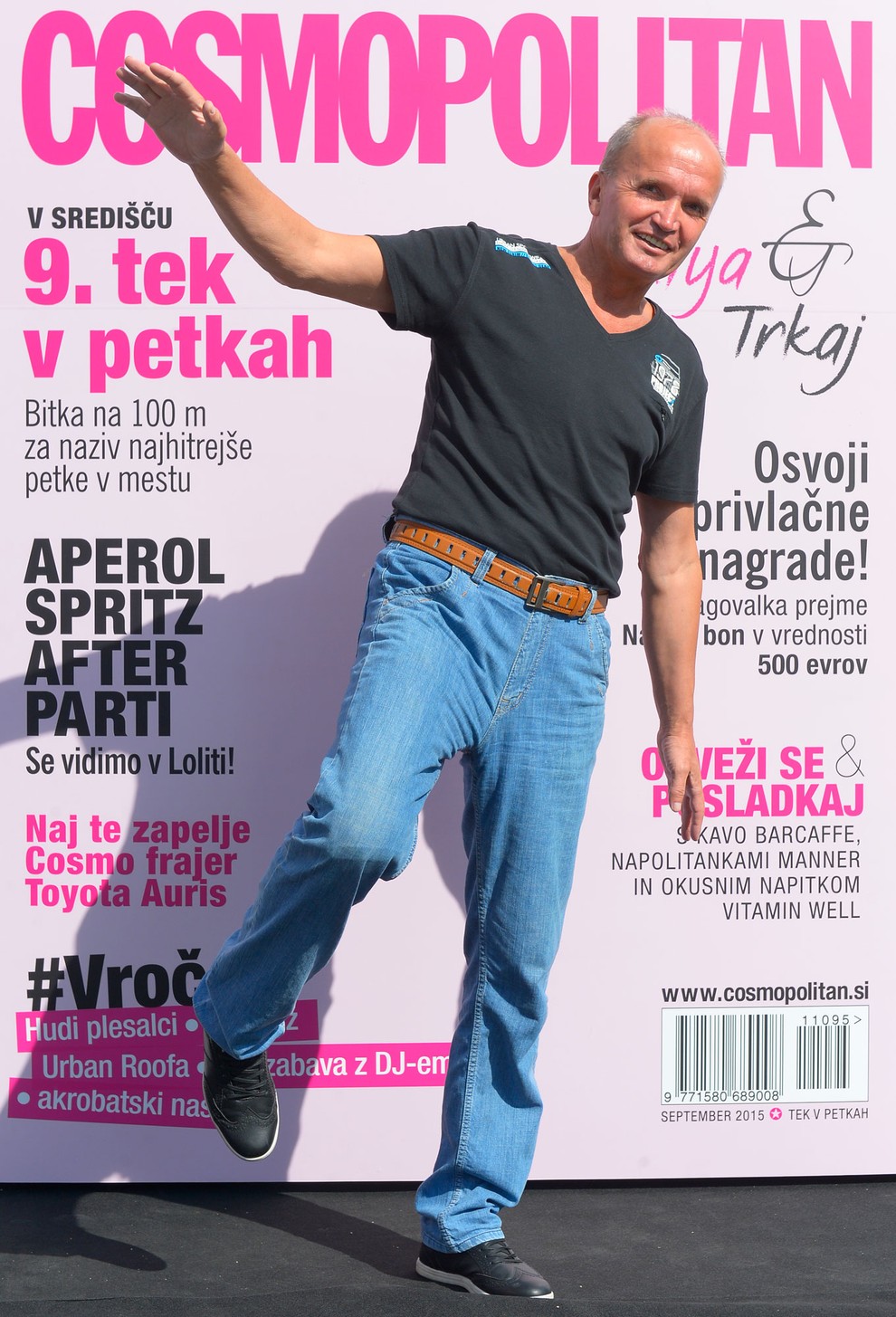 Tek v petkah 2015: Poišči se na fotkah za naslovnico