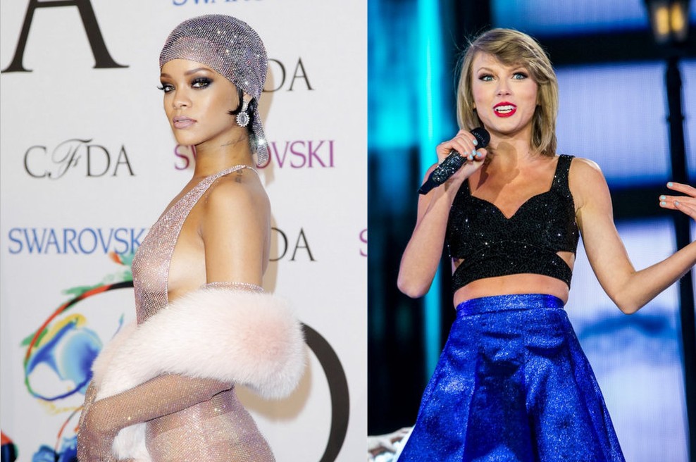 Zakaj ne bo Rihanna nikoli nastopila s Taylor Swift? (foto: Profimedia)