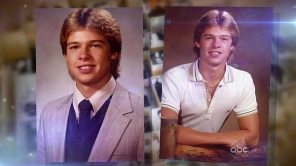 Brad Pitt kot najstnik ...
