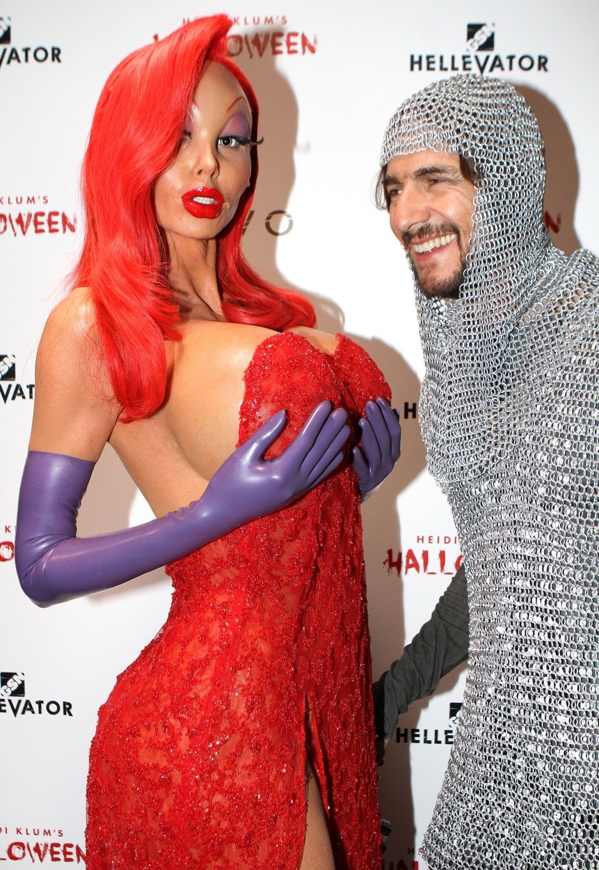 FOTO: Kostum Heidi Klum za noč čarovnic je bil preprosto nor!