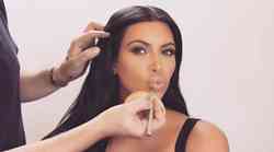 FOTO in VIDEO: Obraz Kim Kardashian je postal čudno drugačen