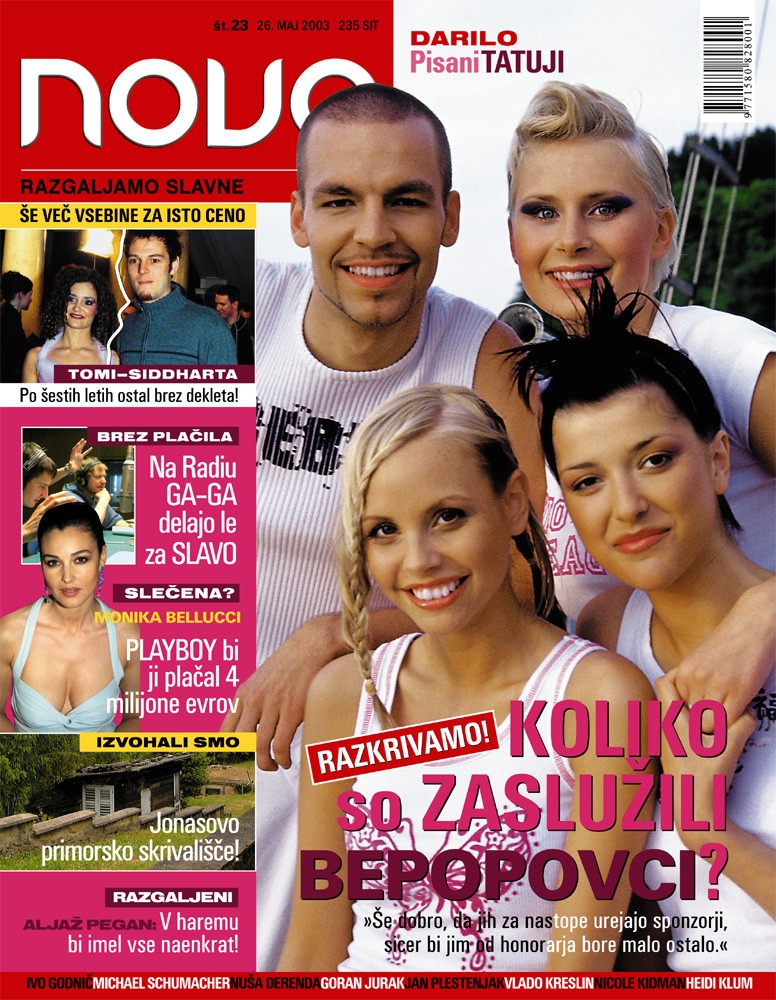 Skupina je izdala tri albume in v treh letih obstoja spisala lepo zgodbo o uspehu. Leta 2003 so člani takole …