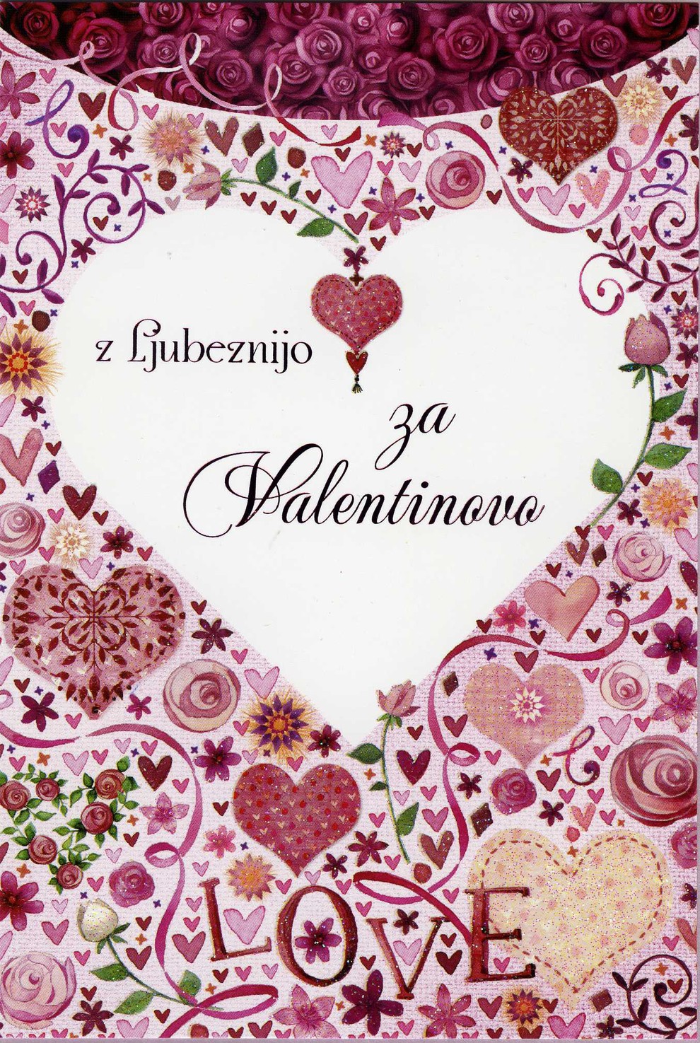 VOŠČILNICA ZA VALENTINOVO, 1,39 €/kos