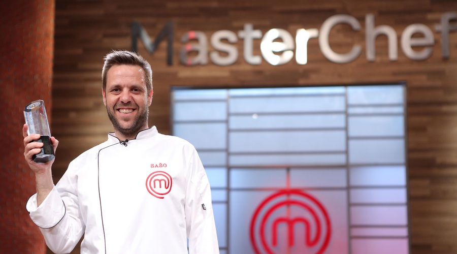 Na fotografiji: Sašo Miljuševič, zmagovalec 1. sezone MasterChef Slovenija (foto: POP TV)