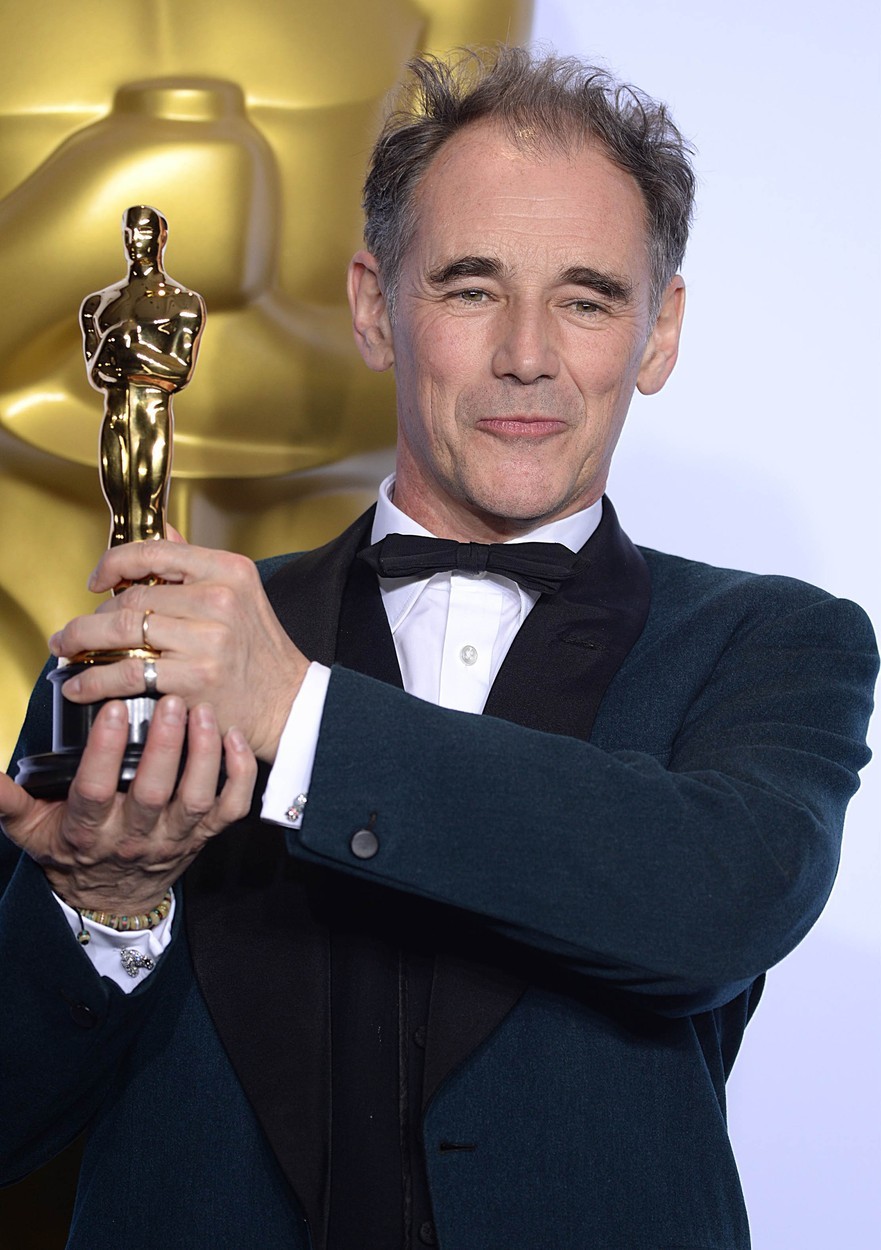 Mark Rylance za stransko vlogo v filmu Most vohunov.