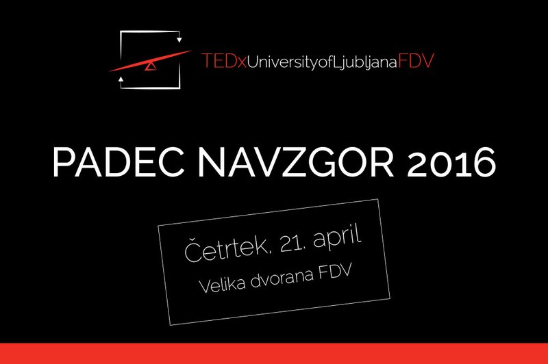 5 razlogov, zakaj letos moraš na TEDxFDV (foto: promocijsko gradivo organizatorja)