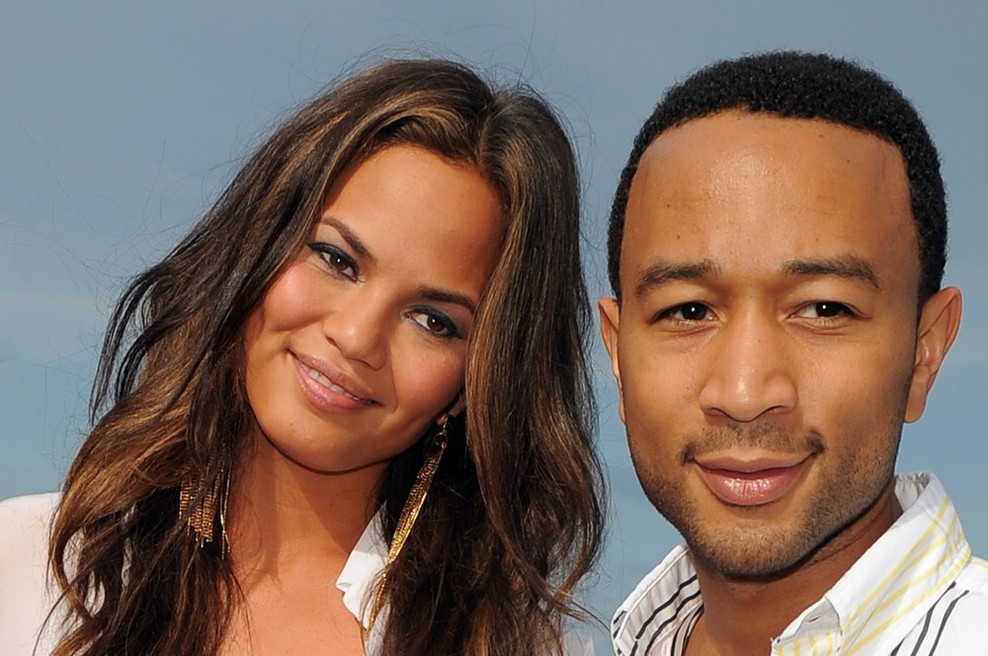 Chrissy Teigen in John Legend sta postala starša (foto: Profimedia)