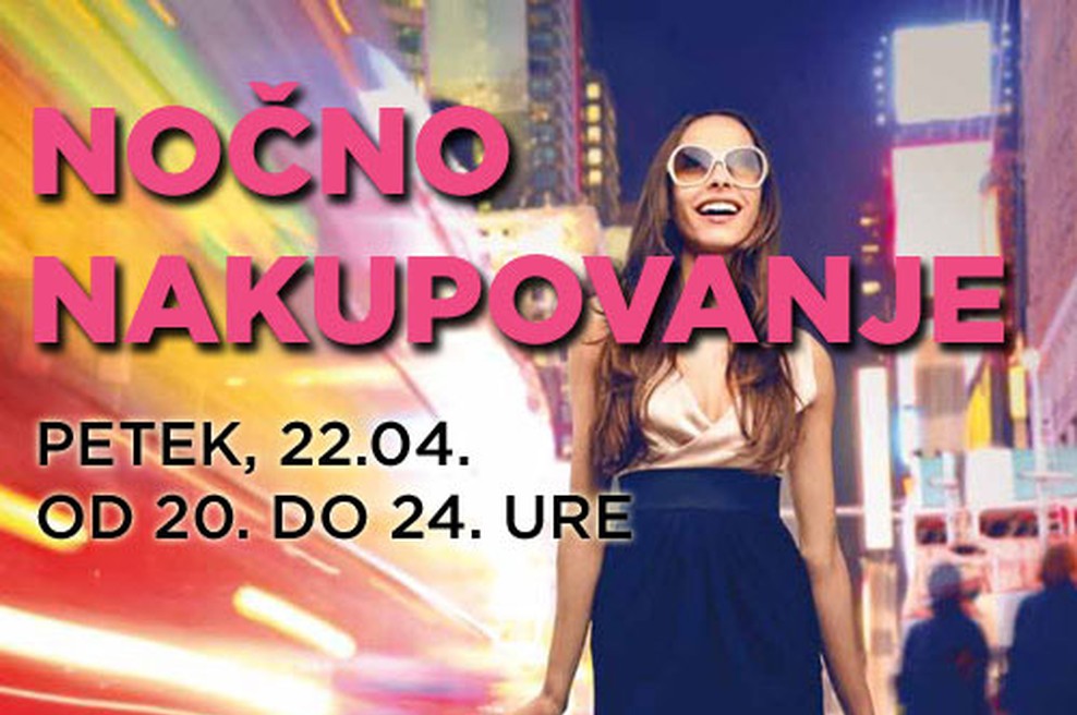 Ta petek v BTC City Ljubljana spet Late night shopping (foto: promocijsko gradivo)