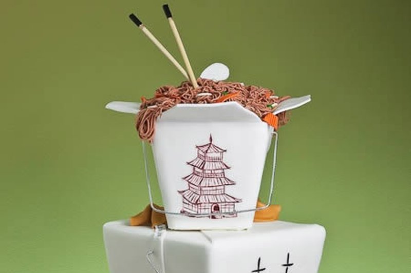 Najbolj nenavadne poročne torte (foto: promocijsko gradivo)