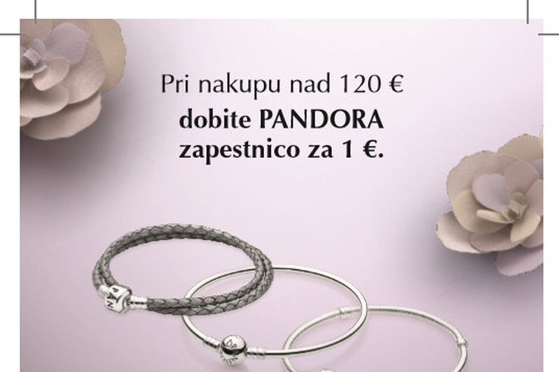 Odlična priložnost: PANDORA zapestnica za 1 evro (foto: Pandora)