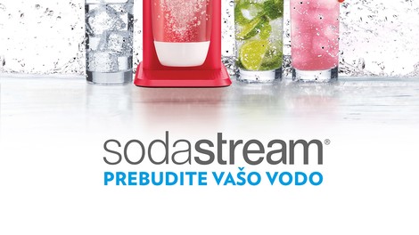 SodaStream: Naprava za pripravo osvežilne vode z mehurčki iz domače pipe