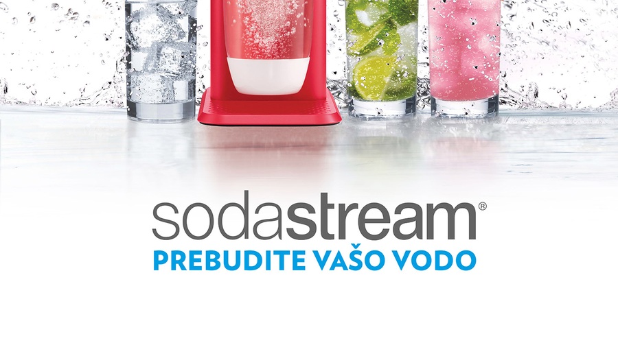 SodaStream: Naprava za pripravo osvežilne vode z mehurčki iz domače pipe (foto: promocijsko gradivo)