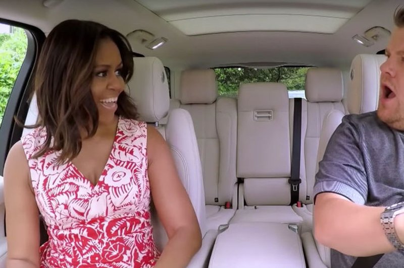 VIDEO: Najboljše Carpool karaoke vseh časov! Moraš videti, kako Michelle Obama poje ... (foto: You Tube)