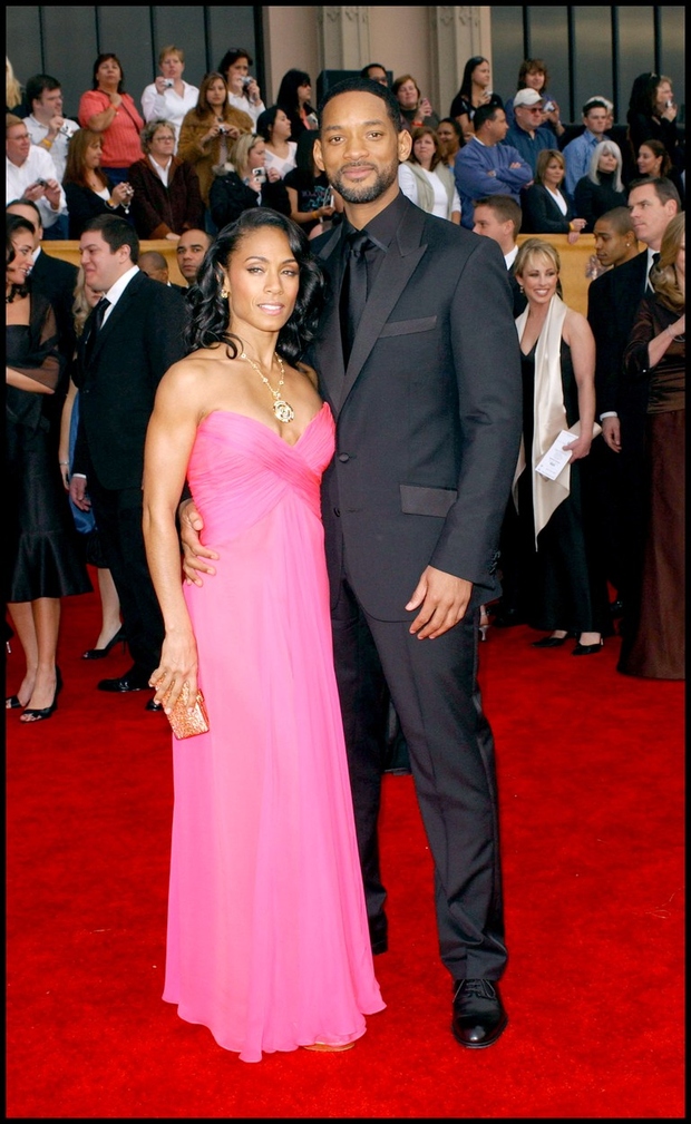 Willa Smitha (188 cm) in njegovo ženo Jado Pinkett-Smith (152 cm) loči 36 centimetrov.