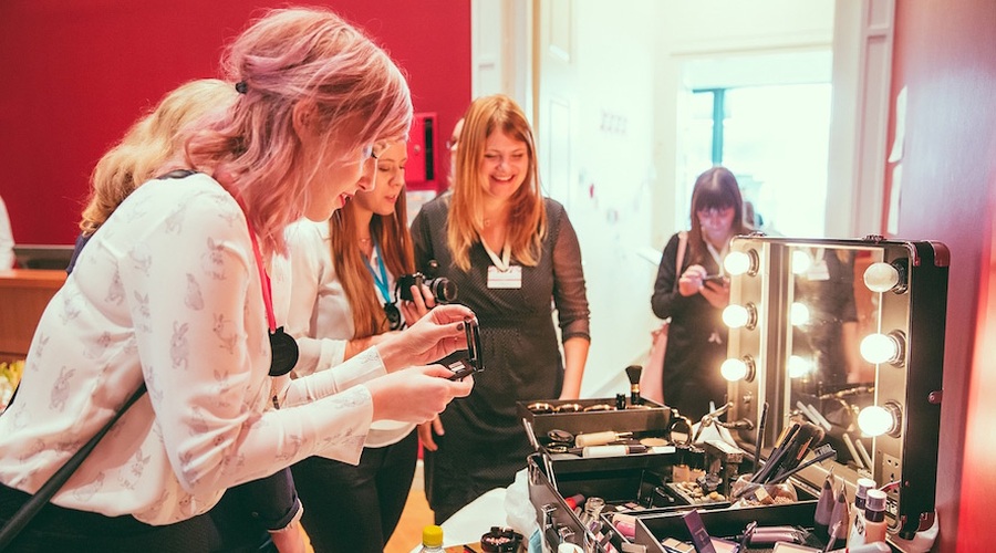 Blogerke na konferenci Beautiful Bloggers MeetUp 2015 (foto: Marko Dellbelo Ocepek)