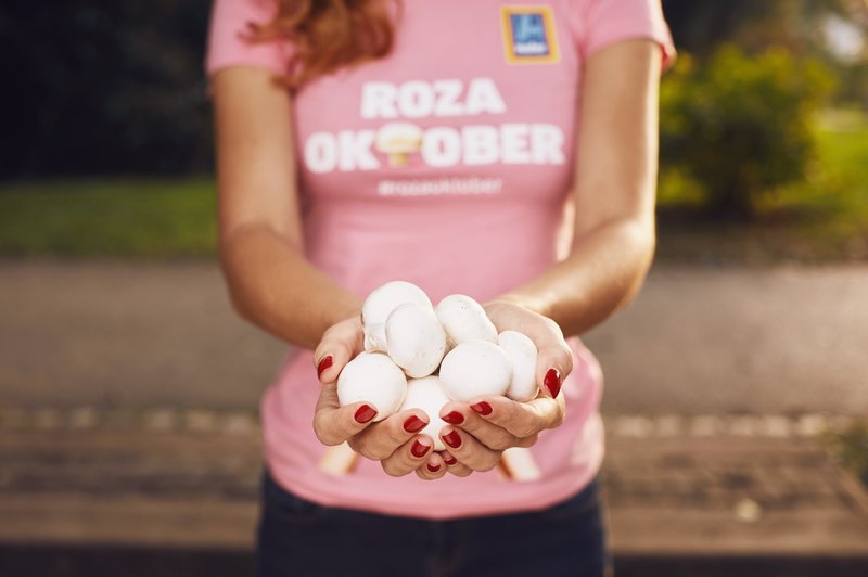 Roza oktober: S šampinjoni proti raku dojk (foto: promocijsko gradivo)