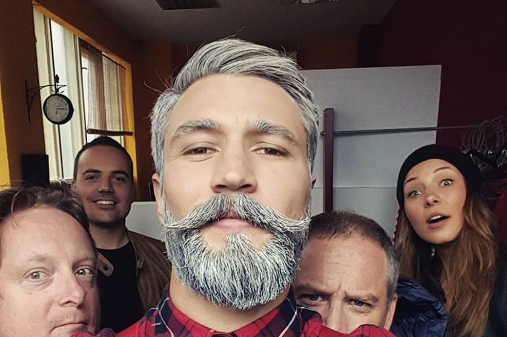Movember 2016: Zakaj si moški novembra puščajo brke? (foto: PrtSc Pictaram @filipflisar)