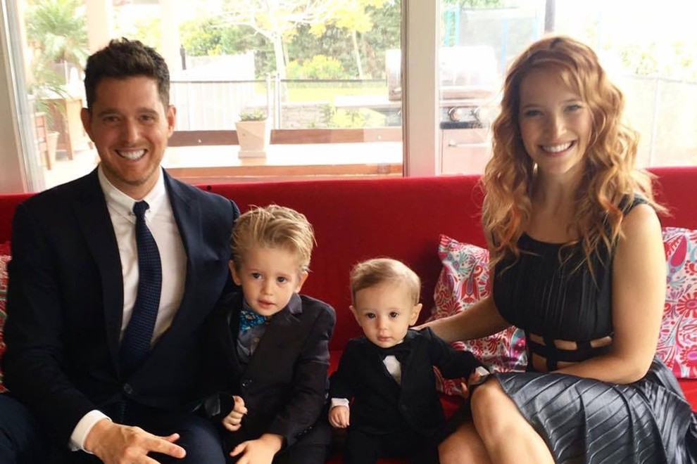 Michael Buble je zavit v žalost. Njegov triletni sin Noah je zbolel za rakom