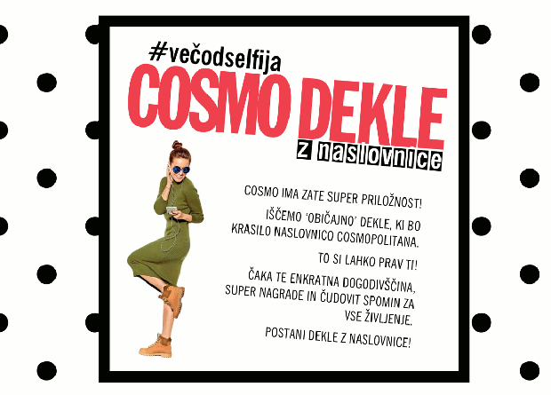Postani Cosmo dekle z naslovnice