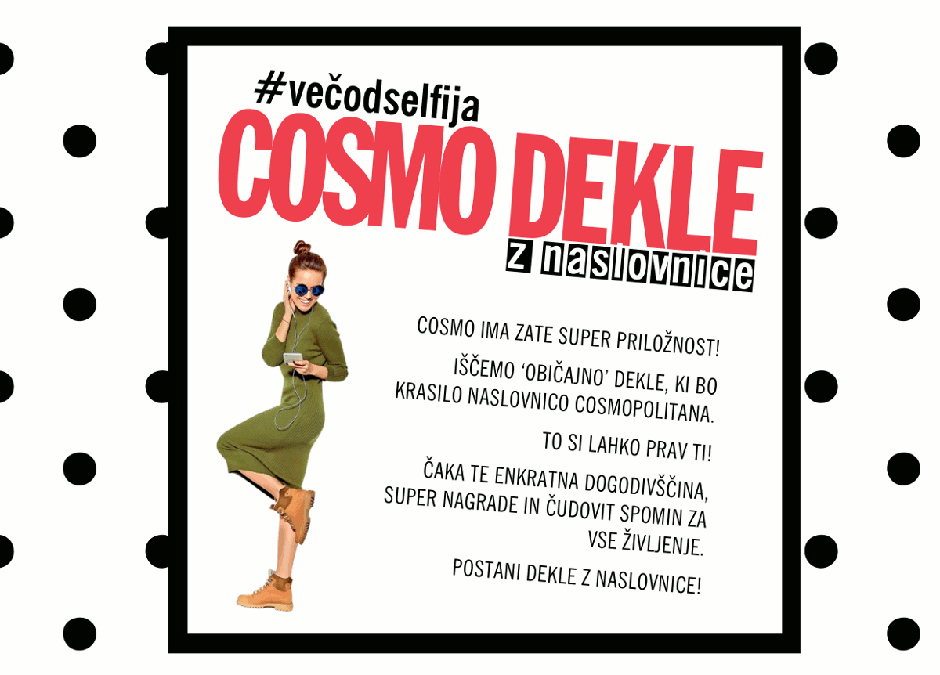 Postani Cosmo dekle z naslovnice