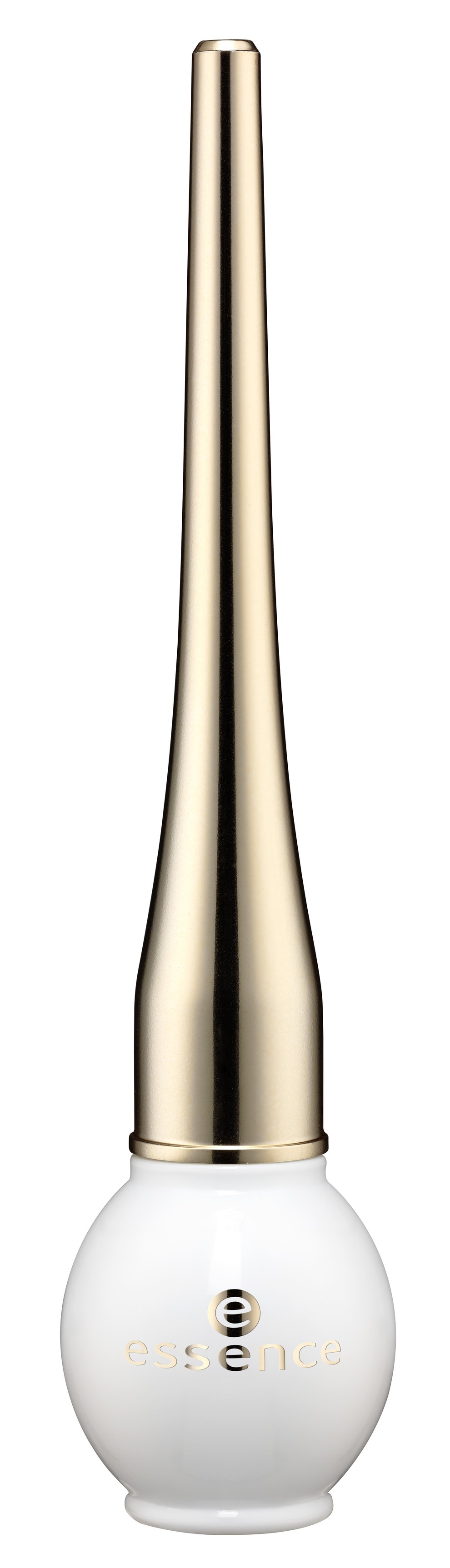Tekoči zlati eyeliner z dolgim aplikatorjem za glamurozen igled (cena: 2,99€)