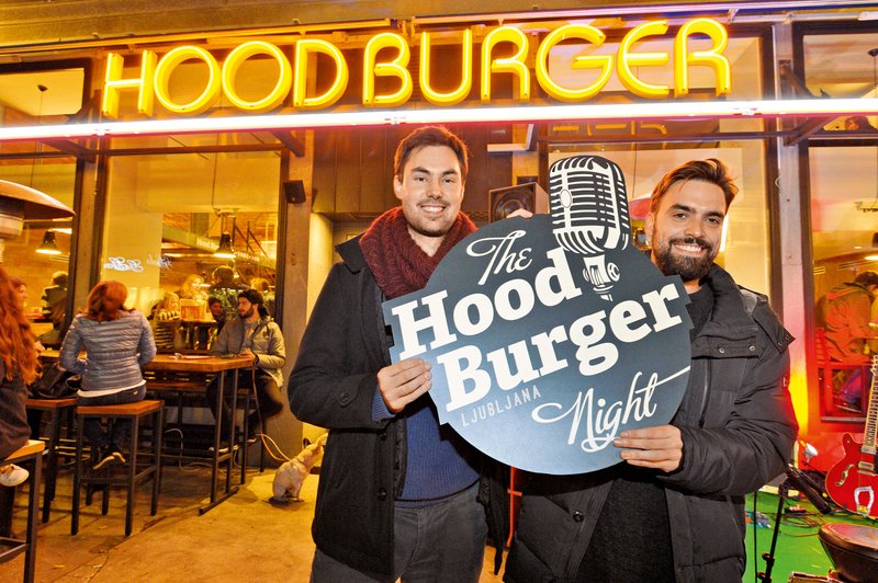 Hood Burger: “Hotela sva razbiti kliše, da je burger nekaj slabega” (foto: Primož Predalič)