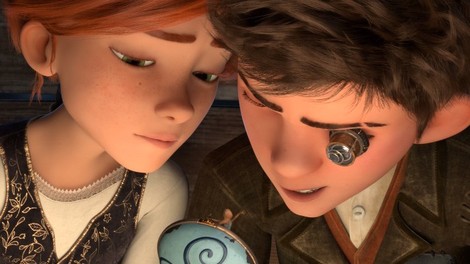 VIDEO: So ti všeč risanke? V kino prihajata prikupna Balerina in Viktor