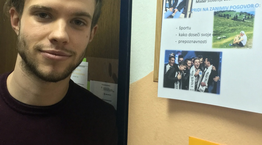 Srčni mister Tilen Grah nagovoril mladostnike in jim dal zagon! (foto: osebni arhiv)