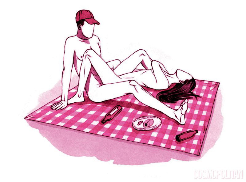 Ilustracija seks Analni seks