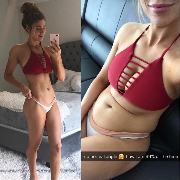 ŠOK! Osebna trenerka razkrila, kako v resnici izgleda njeno telo! (foto: Instagram)