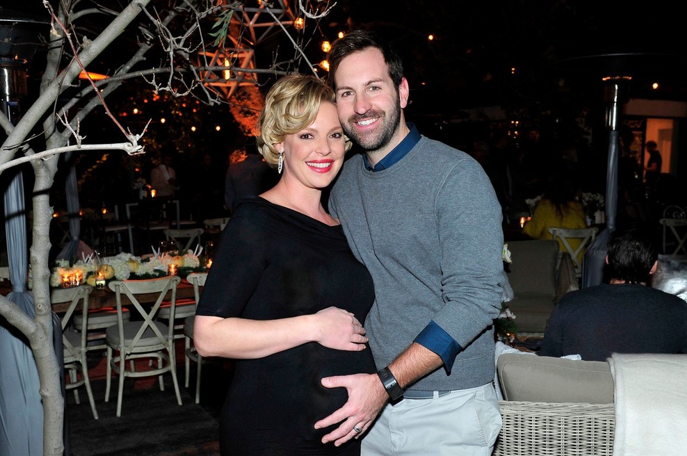FOTO: Katherine Heigl in njen partner prvič pokazala novorojenčka (foto: Profimedia)