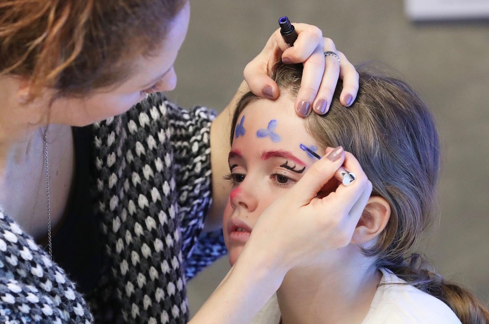 Pust 2017: Dobrodelna blogerska pustna make-up akcija (foto: Promocijsko gradivo)