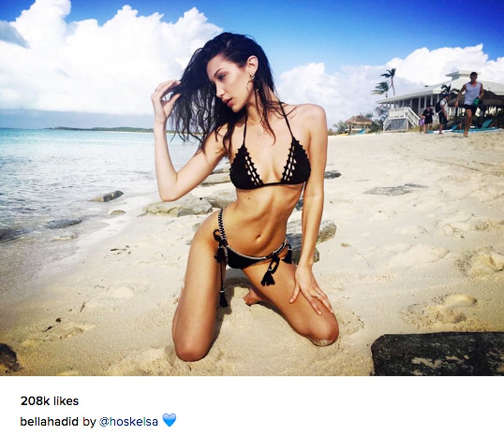 Bella Hadid Sestra Gigi Hadid, ravno tako manekenka, Bella Hadid, občasno rada pokaže malo več. Se še spomniš obleke, ki …