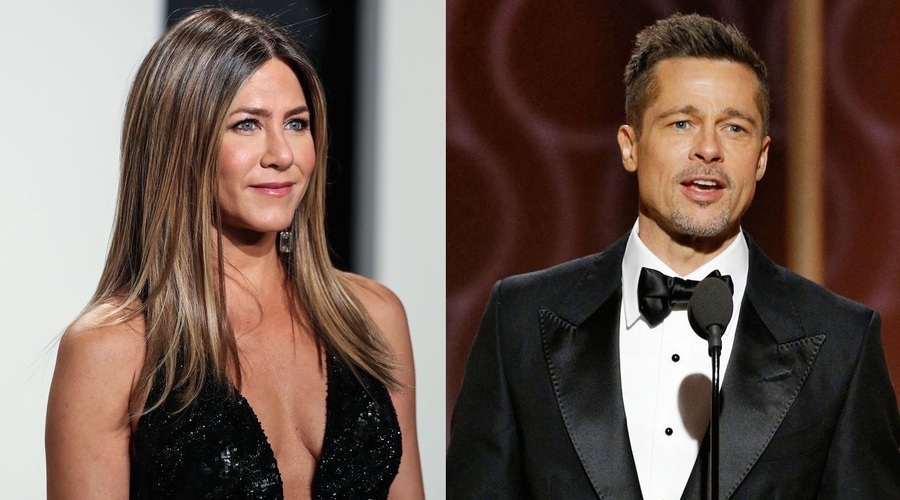 Jennifer in Brad: "Izmenjala sta si nekaj SMS-sporočil, v katerih sta ..." (foto: Profimedia)