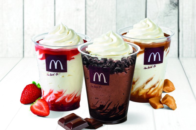 Povej, katera je tvoja najljubša sladoledna kombinacija v McDonald'su, in osvoji Apple iPhone (foto: Promo)