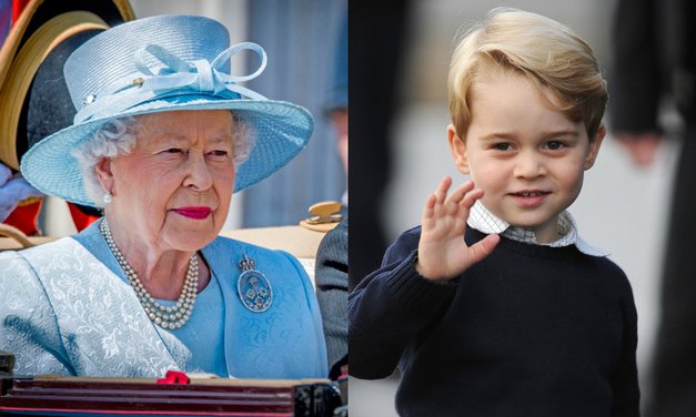 Zabavno: Poglej, kako princ George kliče svojo prababico kraljico Elizabeto! (foto: Profimedia)