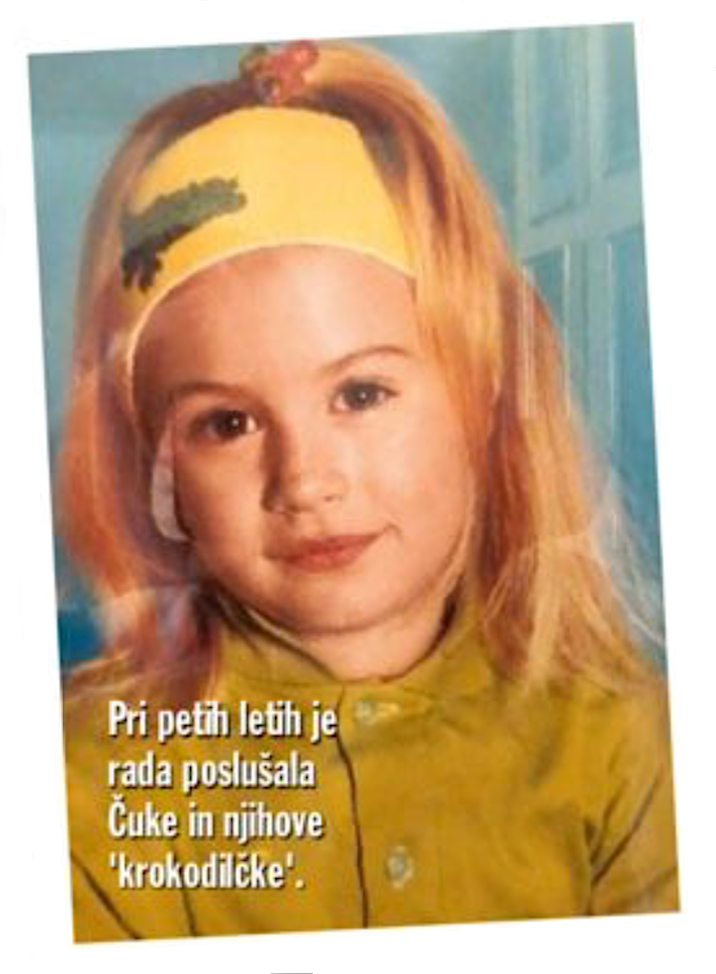 “Na neki način sem se imela še ‘fajn’, ker sem kar naeknrat imela dve družini,” se spominja Tara (na zgornji …