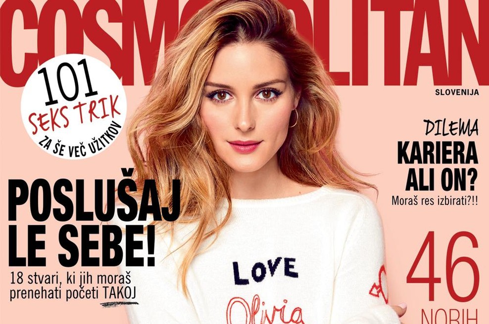 VROČE: Novi Cosmo z Olivio Palermo in DARILOM