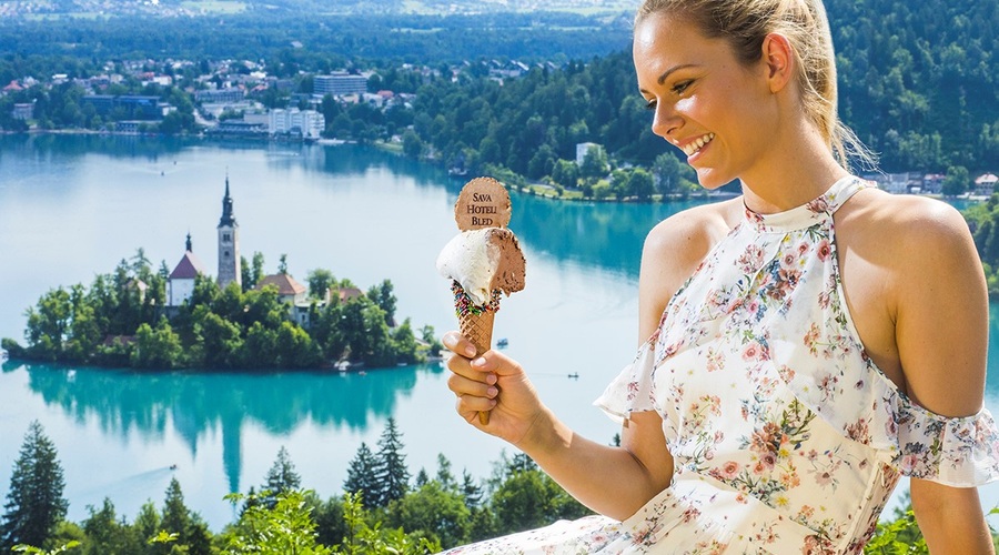 Bled s pomočjo Sladogleda izbran za najboljšo sladoledno destinacijo na svetu 2017! (foto: Promocijsko gradivo)