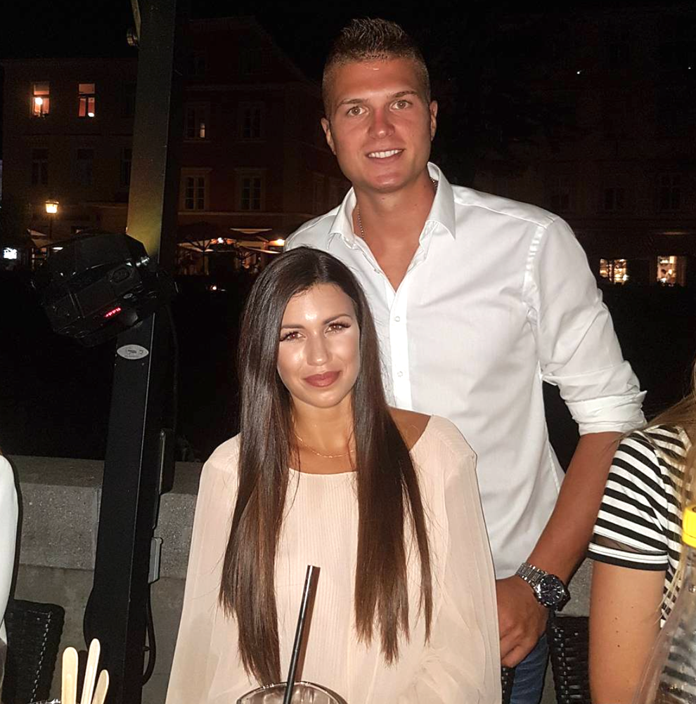 Edo Murić je že tri leta srečen z Nino Tatalović, ki je študentka ekonomije.