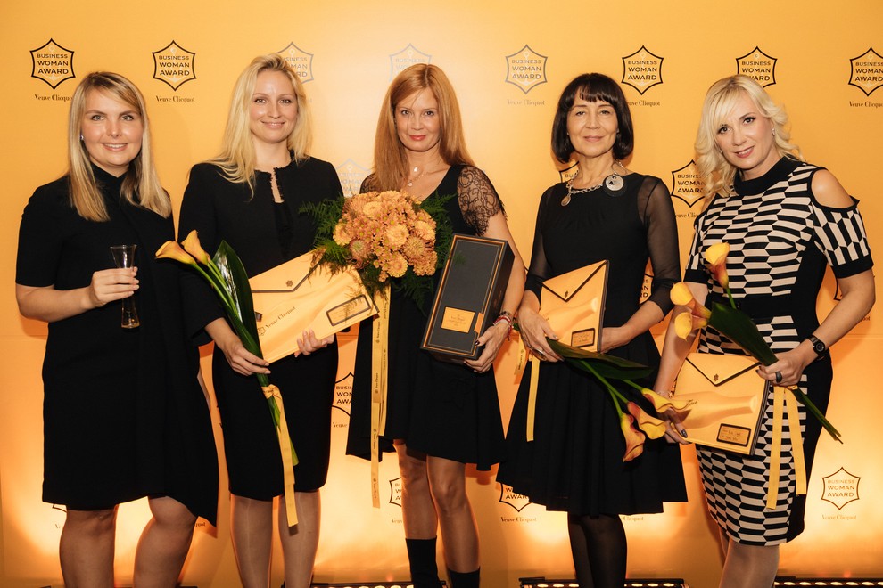 Urška Šefman Sojer je zmagovalka izbora Veuve Clicquot Business Woman Award