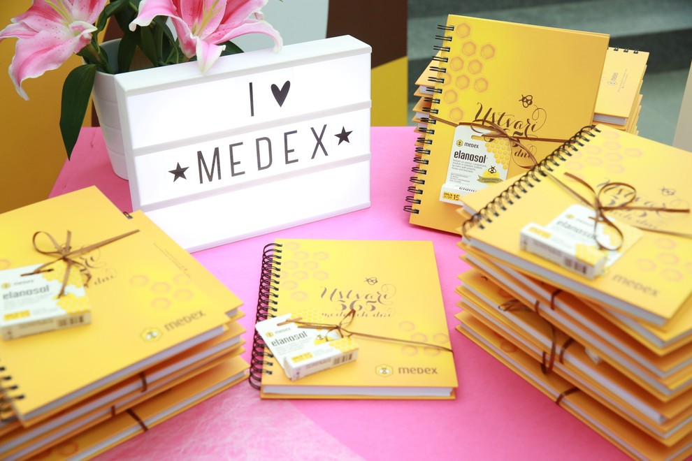 Sladki Medex nas je razveselil s planerji.