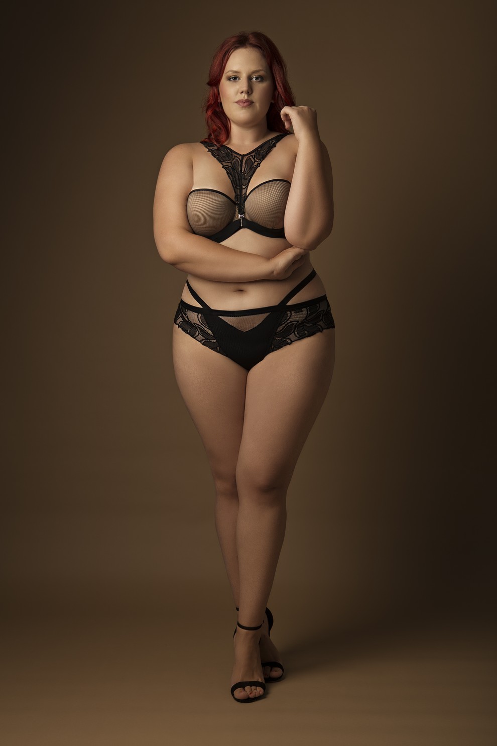 FOTO: Slovenska Ashley Graham zdaj nov obraz kampanje za spodnje perilo Lisca