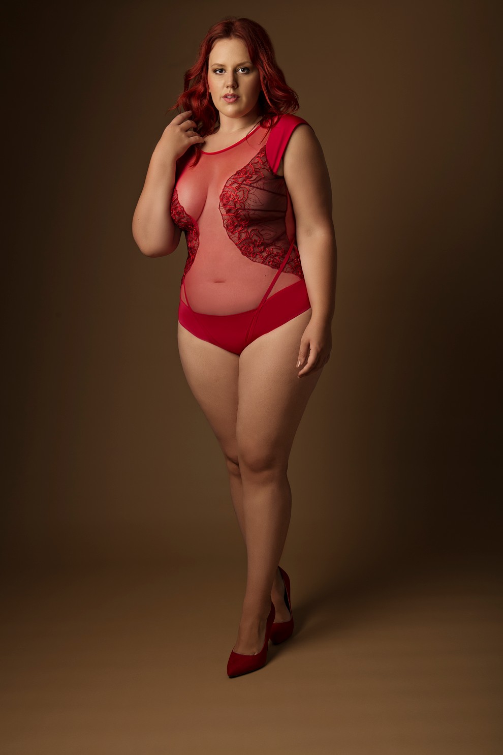 FOTO: Slovenska Ashley Graham zdaj nov obraz kampanje za spodnje perilo Lisca