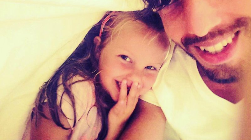 Tako ljubka je hčerkica Ive Kranjc in Aljoše Bagole! (foto: Instagram.com/@aljosabagola)